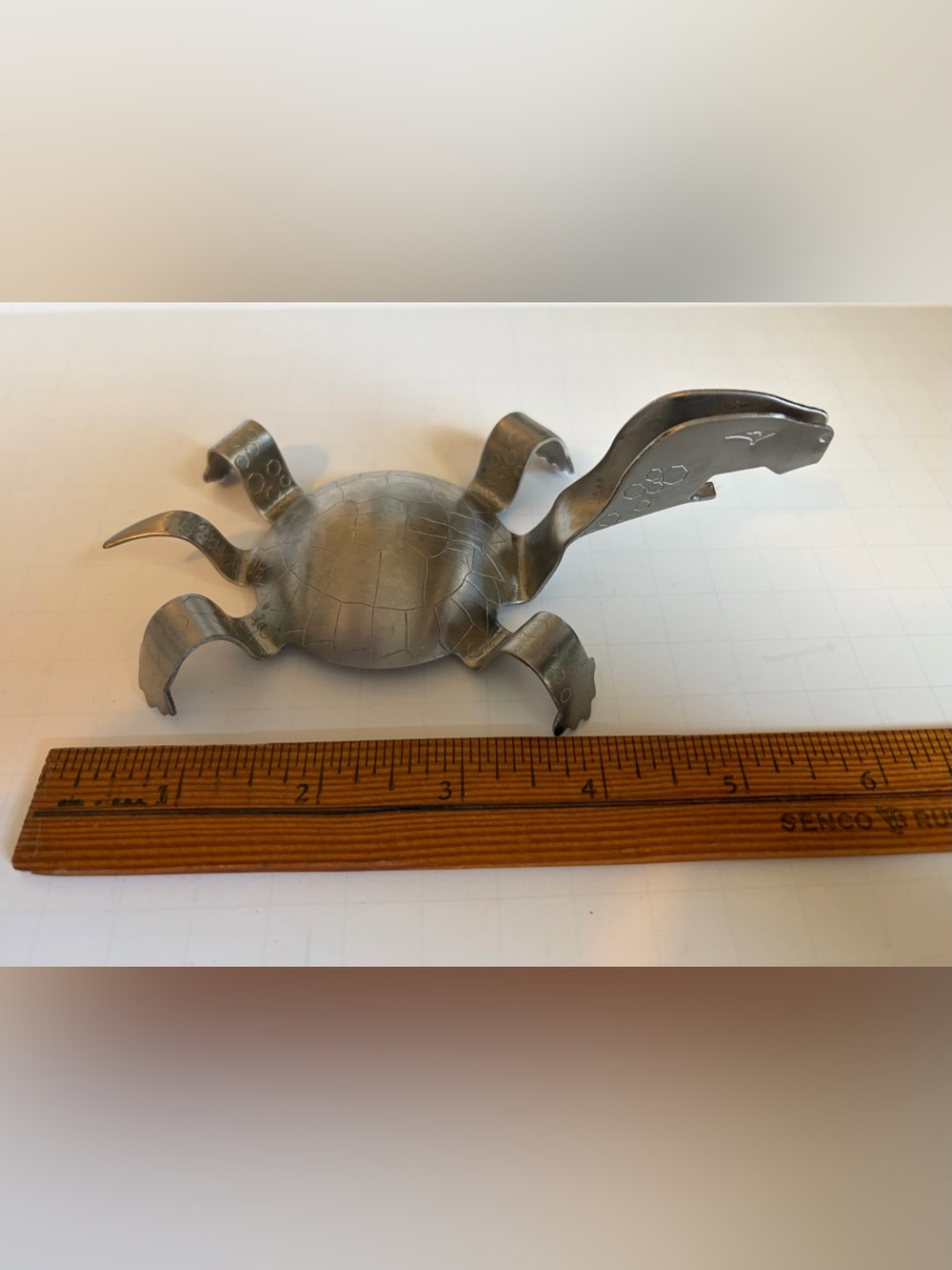 Lagerhead Black & Tan Sea Turtle Fun Bottle  Can Opener Bar Tools Man Cave